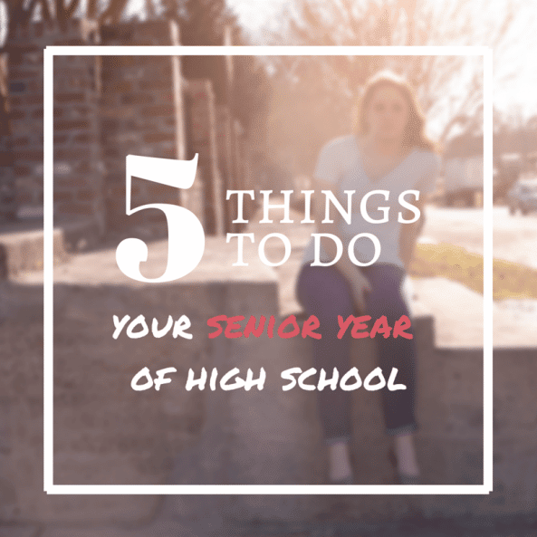 5 Things To Do Your Senior Year of High School #senioryear #highschool ...