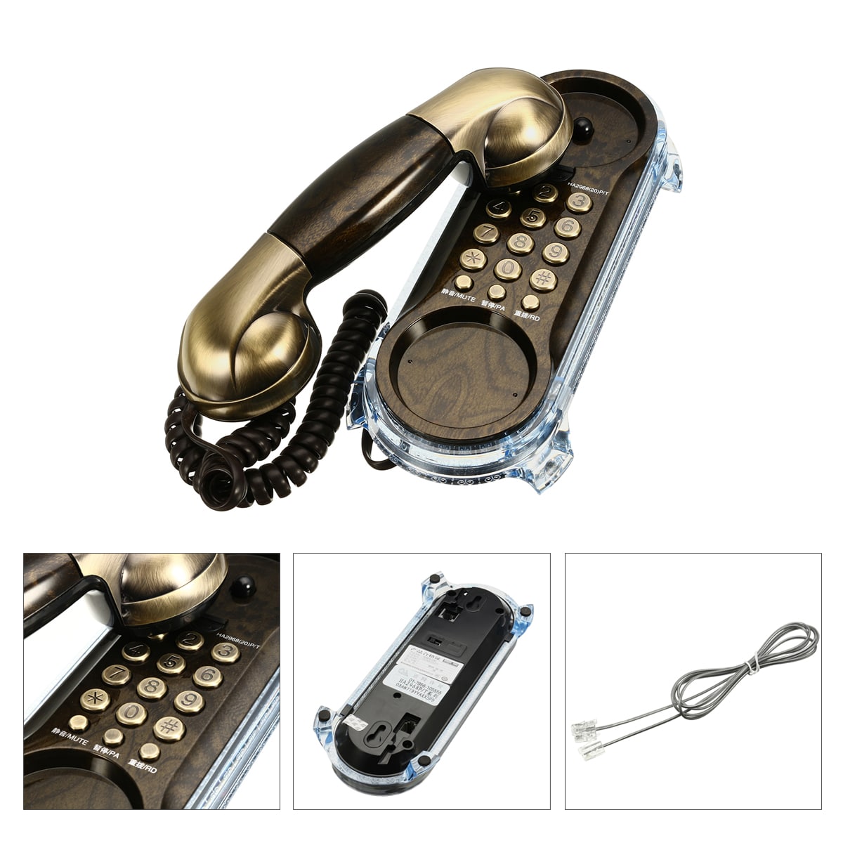 Advanced Telephones Wall Mountable Home Corded Phone, Phones For ...