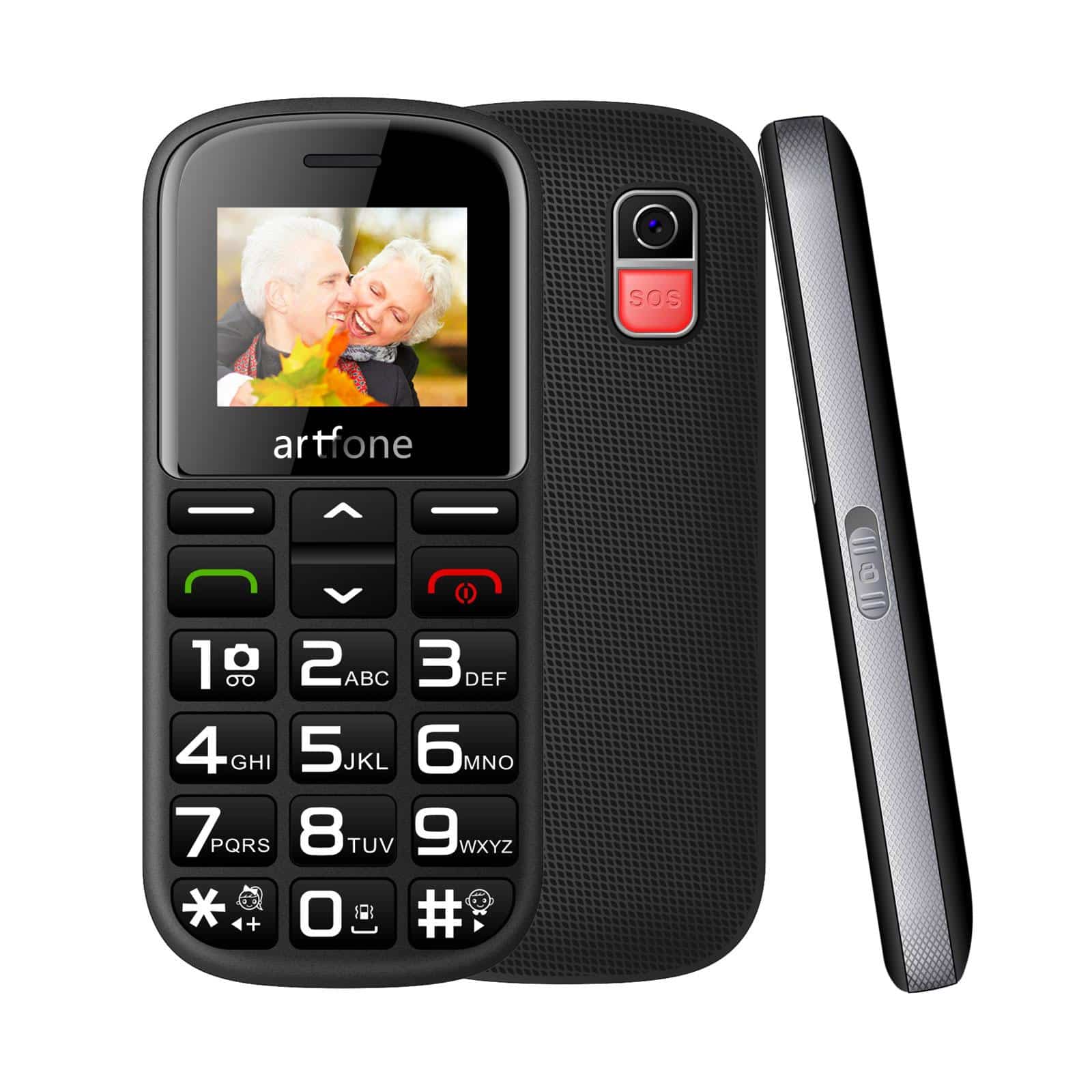 Artfone CS182 Unlocked Sim Free Senior Mobile Phone Big Button Easy To ...