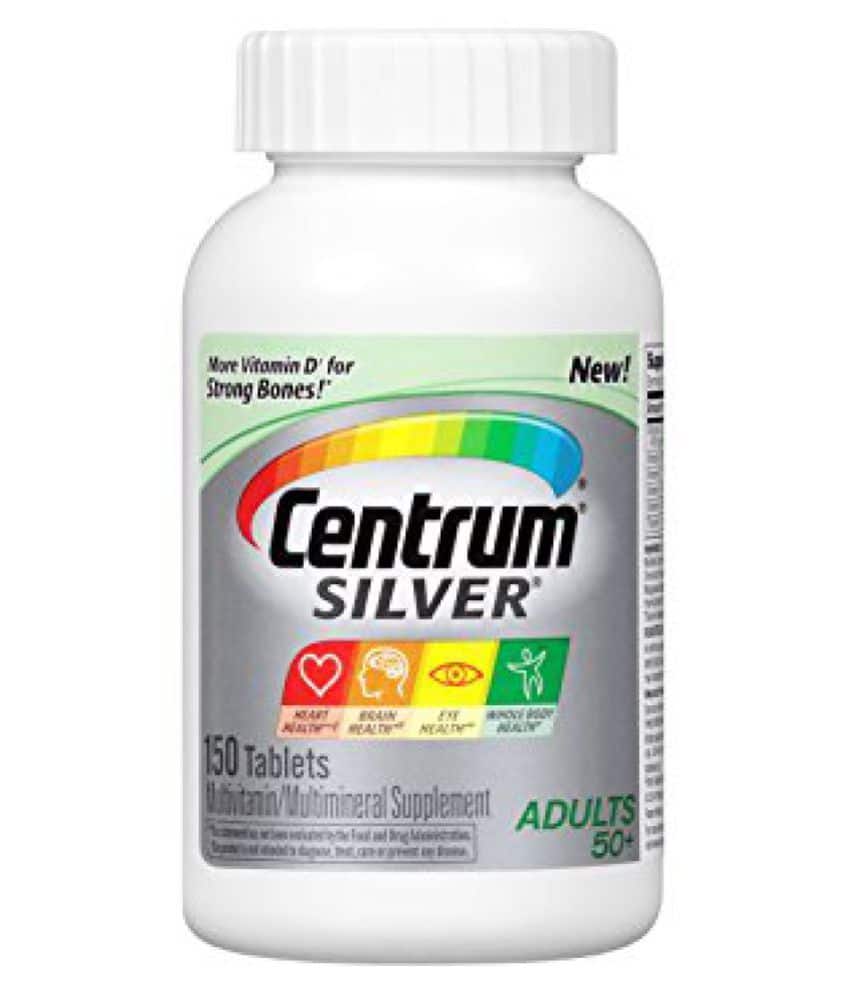 Centrum Multi Vitamins for Seniors Health Drink 150 no.s Energy: Buy ...