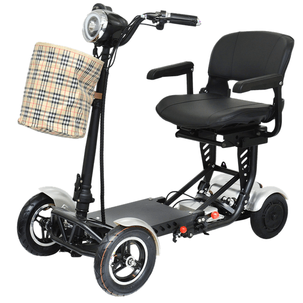 Foldable Lightweight Mobility Scooters for Seniors, Folding Electric ...