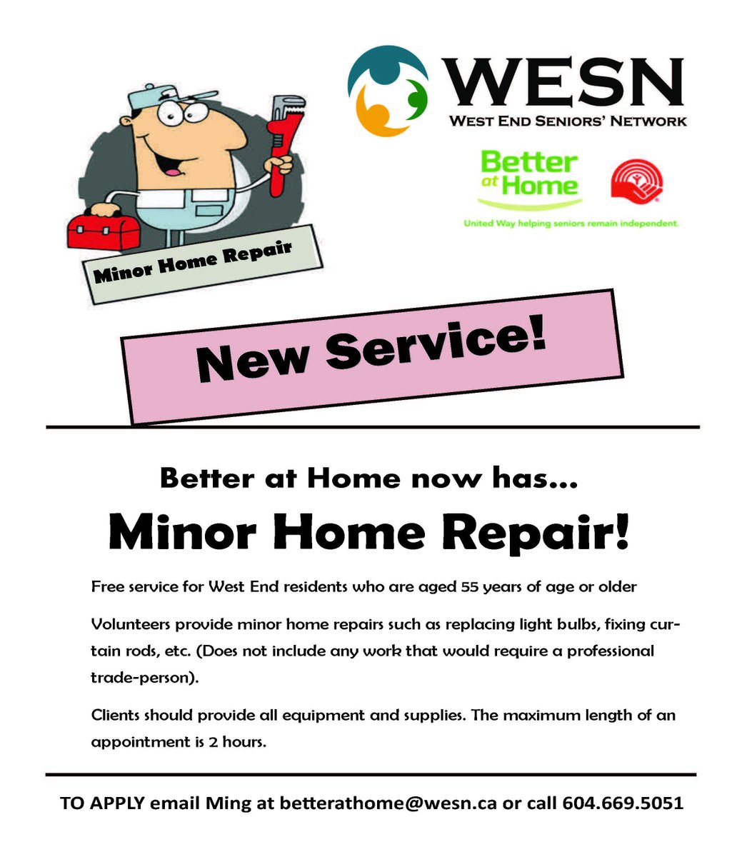 Help For Seniors With Home Repairs