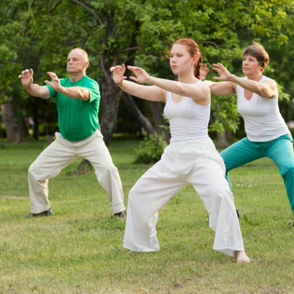 How do Qigong and Tai Chi practice affect senior adults health?